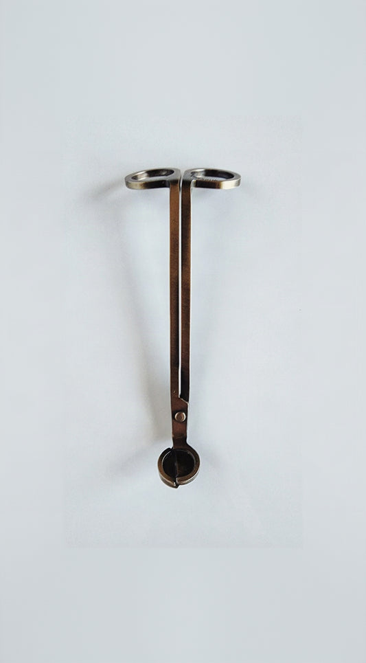 Brass Candle Care Wick Clipper